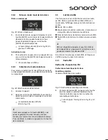 Предварительный просмотр 122 страницы Sonoro sonoroCD SO-210 Operating Manual