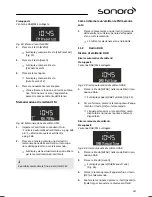 Предварительный просмотр 187 страницы Sonoro sonoroCD SO-210 Operating Manual