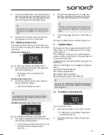 Предварительный просмотр 215 страницы Sonoro sonoroCD SO-210 Operating Manual