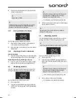 Предварительный просмотр 222 страницы Sonoro sonoroCD SO-210 Operating Manual