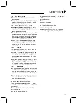 Предварительный просмотр 105 страницы Sonoro sonoroRadio Operating Manual