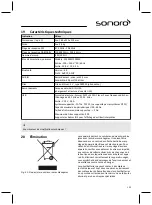 Предварительный просмотр 129 страницы Sonoro sonoroRadio Operating Manual