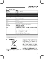 Предварительный просмотр 225 страницы Sonoro sonoroRadio Operating Manual