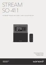 Sonoro STREAM SO-411 Operating Manual preview