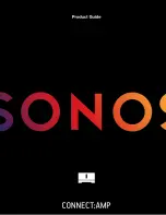 Sonos CONNECT:AMP Product Manual preview