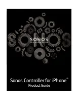 Sonos Controller for iPhone Product Manual preview