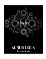 Sonos WIRELESS DOCK Product Manual предпросмотр