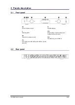 Предварительный просмотр 8 страницы Sonosax SX-DD2 User Manual