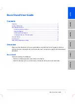 Preview for 5 page of SonoSite Basic Stand User Manual