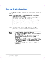 Preview for 16 page of SonoSite Basic Stand User Manual