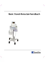 Preview for 17 page of SonoSite Basic Stand User Manual