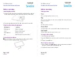 Preview for 2 page of SonoSite iViz Quick Reference Manual