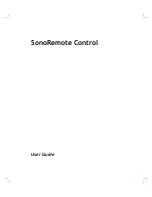 Предварительный просмотр 3 страницы SonoSite SonoRemote Control User Manual