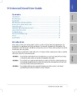 Preview for 3 page of SonoSite V-UNIVERSAL STAND User Manual