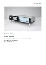 Sonotec 200 09 0001 Operating Manual preview