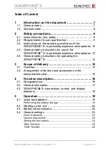 Preview for 3 page of Sonotec SONAPHONE E Operating Manual