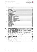 Preview for 4 page of Sonotec SONAPHONE E Operating Manual