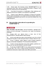 Preview for 13 page of Sonotec SONAPHONE E Operating Manual