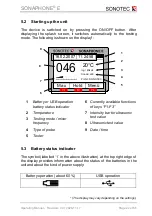 Preview for 22 page of Sonotec SONAPHONE E Operating Manual