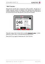 Preview for 26 page of Sonotec SONAPHONE E Operating Manual