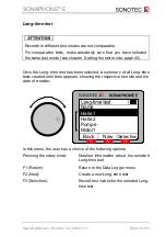 Preview for 29 page of Sonotec SONAPHONE E Operating Manual