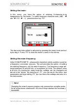 Preview for 39 page of Sonotec SONAPHONE E Operating Manual