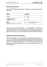 Preview for 40 page of Sonotec SONAPHONE E Operating Manual