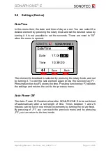 Preview for 41 page of Sonotec SONAPHONE E Operating Manual