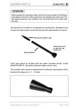 Preview for 44 page of Sonotec SONAPHONE E Operating Manual