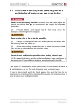 Preview for 46 page of Sonotec SONAPHONE E Operating Manual