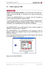 Preview for 59 page of Sonotec SONAPHONE E Operating Manual