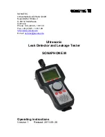 Preview for 1 page of Sonotec SONAPHONE M Operating Instructions Manual