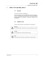 Preview for 4 page of Sonotec SONAPHONE T Operating Manual