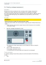 Предварительный просмотр 45 страницы Sonotec SONASCREEN Operating Manual