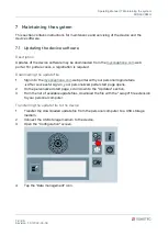 Предварительный просмотр 78 страницы Sonotec SONASCREEN Operating Manual