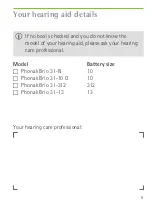 Предварительный просмотр 5 страницы Sonova Phonak Brio 3 I User Manual