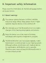 Preview for 26 page of Sonova Phonak RemoteControl User Manual