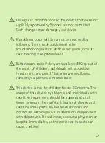 Preview for 27 page of Sonova Phonak RemoteControl User Manual