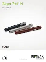 Sonova Phonak Roger Pen iN User Manual preview