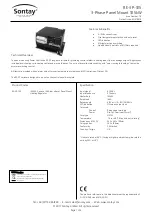 Preview for 1 page of Sontay RE-3P-105 Manual