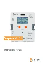 Sontex Supercal 5 I Instructions For Use Manual preview