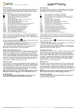 Preview for 5 page of Sontex Superstatic 449 Installation Manuallines