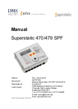 Sontex Superstatic 470 SPF Manual preview