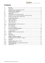 Preview for 3 page of Sontex Superstatic 470 SPF Manual