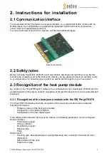 Preview for 5 page of Sontex Superstatic 470 SPF Manual