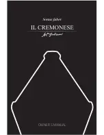 Preview for 1 page of Sonus Faber IL CREMONESE Owner'S Manual