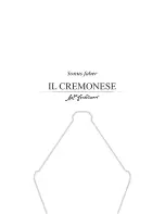 Preview for 3 page of Sonus Faber IL CREMONESE Owner'S Manual