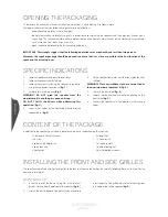 Preview for 10 page of Sonus Faber IL CREMONESE Owner'S Manual