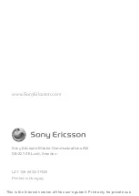 Preview for 36 page of Sony Ericsson Akono HBH-600 (Swedish) User Manual