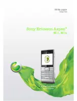 Sony Ericsson Aspen Mla White Paper preview